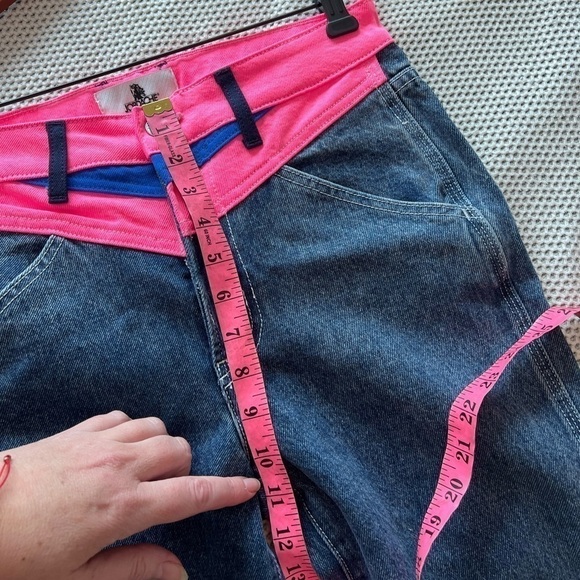 Jordache Light Acid Wash Denim Ski Pant NWT - Picture 13 of 16